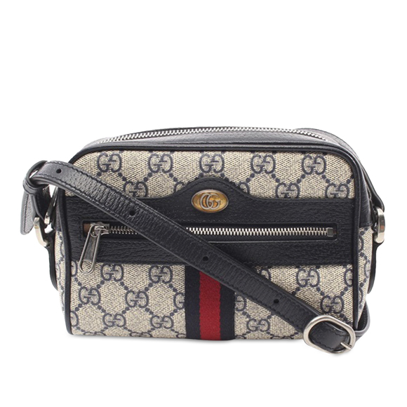 Gucci Handbags - Pre-Loved Gucci Mini GG Supreme Ophidia Crossbody Bag